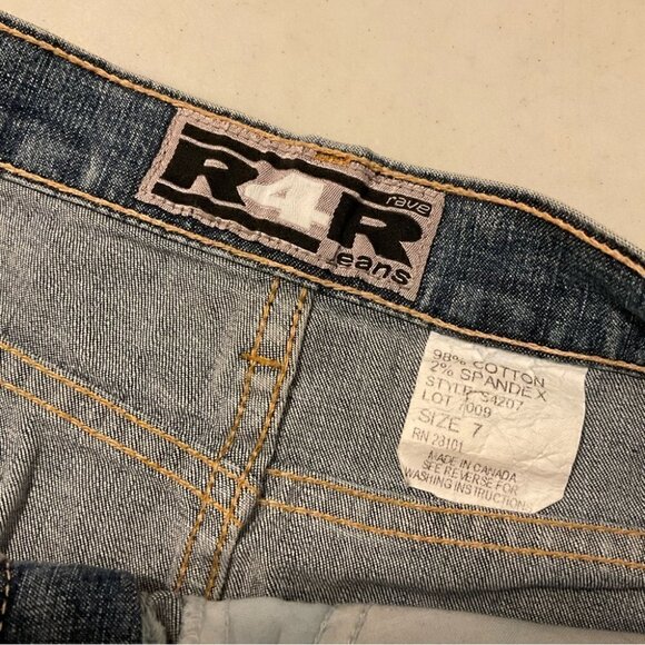 Vintage 90s R4R Jeans Maxi Denim Skirt - Picture 5 of 7